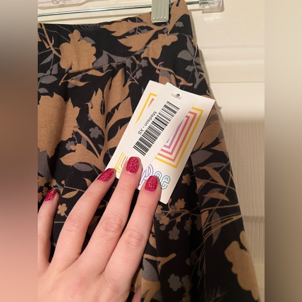 NWT Lularoe Madison Skirt - Fall Foliage - Picture 2 of 5
